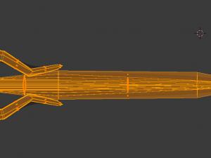white gold sword Model 3D