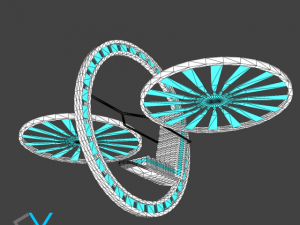 future flying machine Modelo 3D