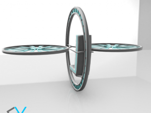 future flying machine Modelo 3D