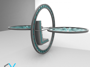 future flying machine Modelo 3D