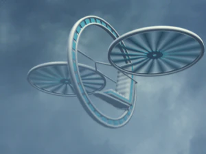 futura m&aacute;quina voadora Modelo 3D