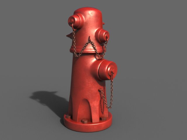 fire hydrant 3Dモデル .c4d .max .obj .3ds .fbx .stl .blend 