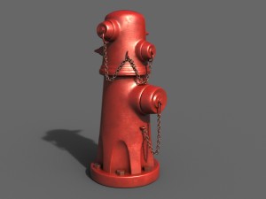 fire hydrant 3D मॉडल