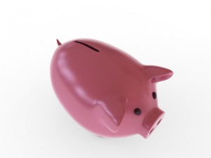 piggy bank 3D 모델
