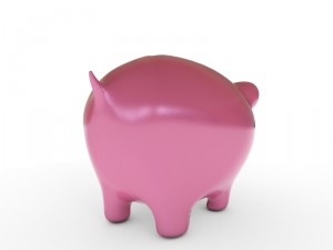 piggy bank 3D 모델