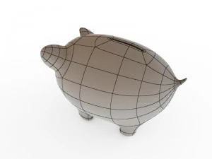 piggy bank 3D Model