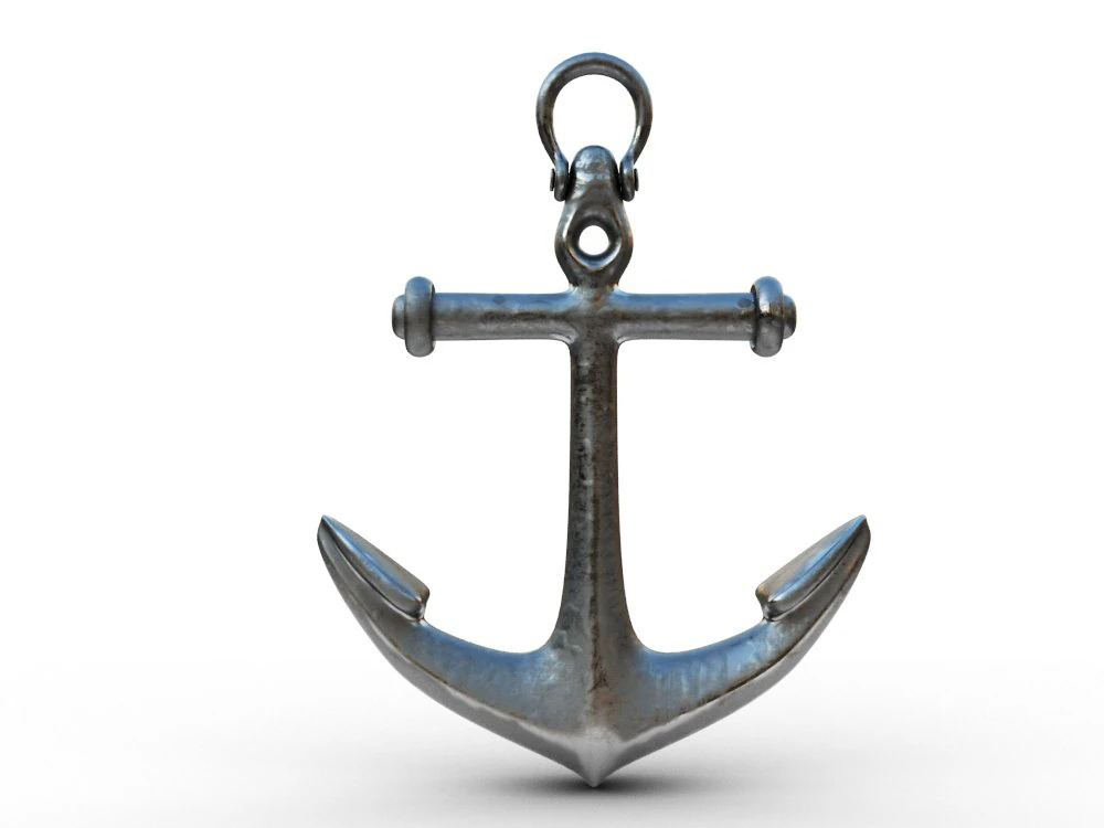 anchor 3D Model .c4d .max .obj .3ds .fbx .stl .blend
