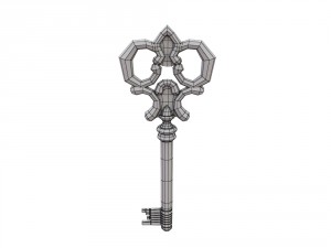 golden key 3D Модель