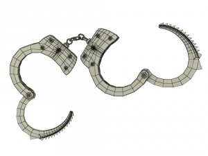 handcuff 3Dモデル