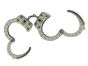 handcuff 3D Model