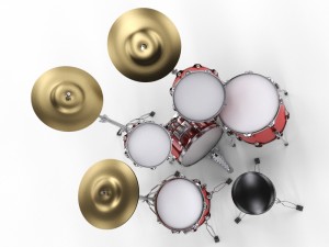 drum set 3D Model