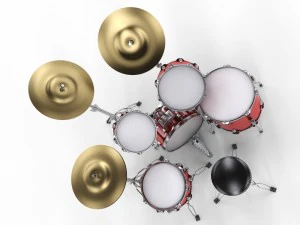 drum set 3D Model