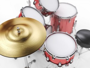 drum set 3D Model