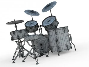 drum set 3D Model