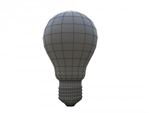 light bulb 3D मॉडल