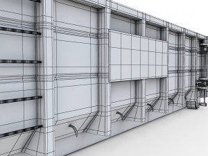 waste container 3Dモデル