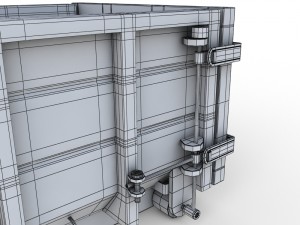 waste container 3Dモデル