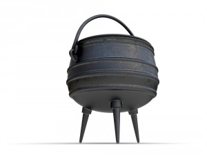 iron pot 3D Model