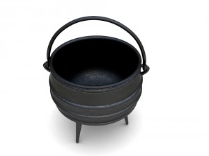 iron pot 3D Model
