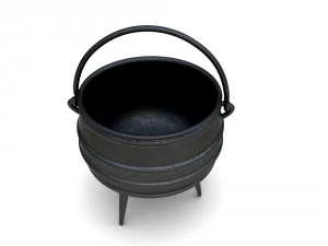 iron pot 3D Model