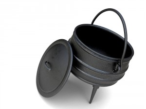 iron pot 3D Model