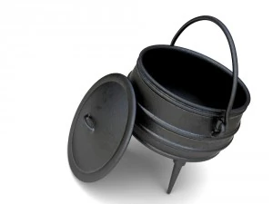 iron pot 3D Model
