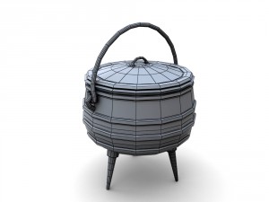 iron pot 3D Model