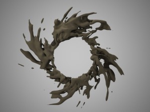 abstract liquid 3D Model