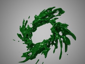 abstract liquid 3D Model