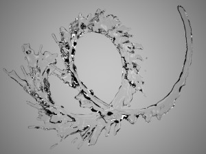 abstract liquid 2 Model 3D