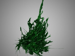 abstract liquid 3 3D-Modell