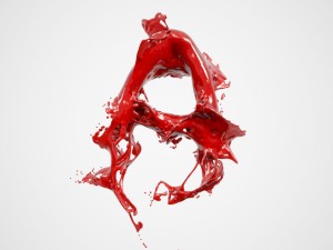 liquid alphabet a 3D Model