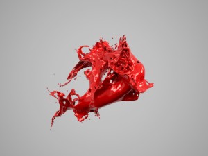 liquid alphabet a 3D Model
