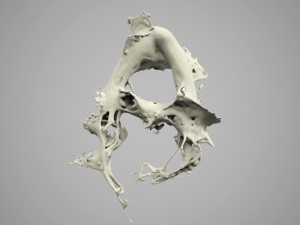 liquid alphabet a 3D Model