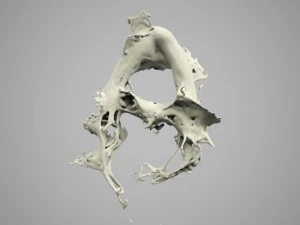 liquid alphabet a 3D Model