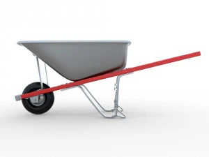 carrinho de m&atilde;o Modelo 3D