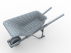 wheelbarrow Modèle 3D