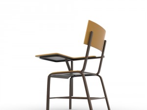 school chair Model 3D