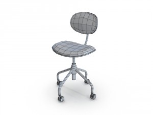 swivel office chair 3Dモデル