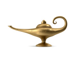 aladin lamp Modello 3D