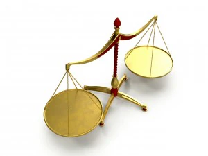 balance scale 3D Model