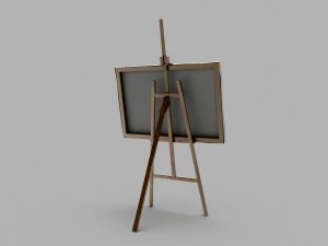 easel 3D Model