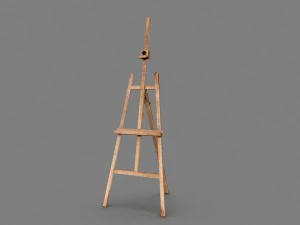 easel 3D Model