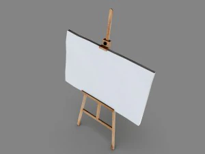 easel 3D Model