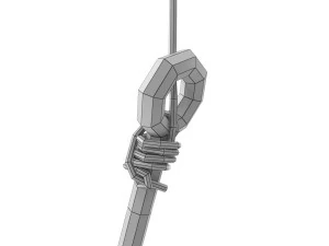 fishing hook 3D Model