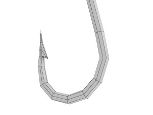 fishing hook 3D Model