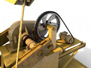oil pump jack 3D Model
