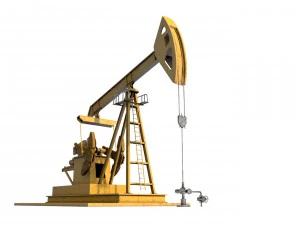 oil pump jack 3D Model