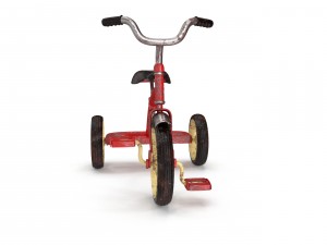 old tricycle 3D-Modell
