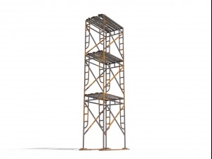 scaffold 3D 모델